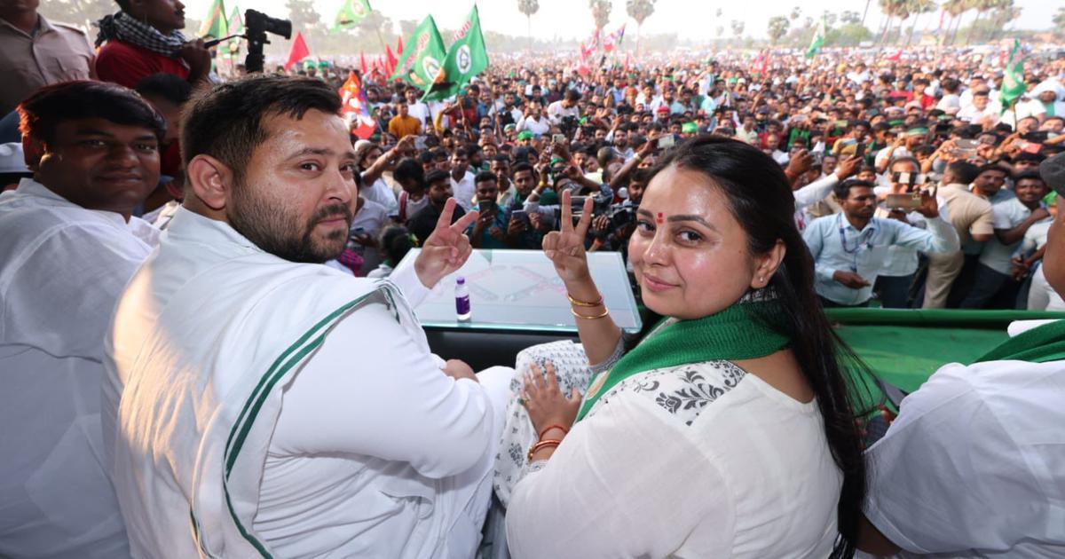 نتیش کمار کی کرسی خطرے میں، تیجسوی یادو بن سکتے ہیں بہار کے نئے وزیر اعلیٰ: روہنی آچاریہ