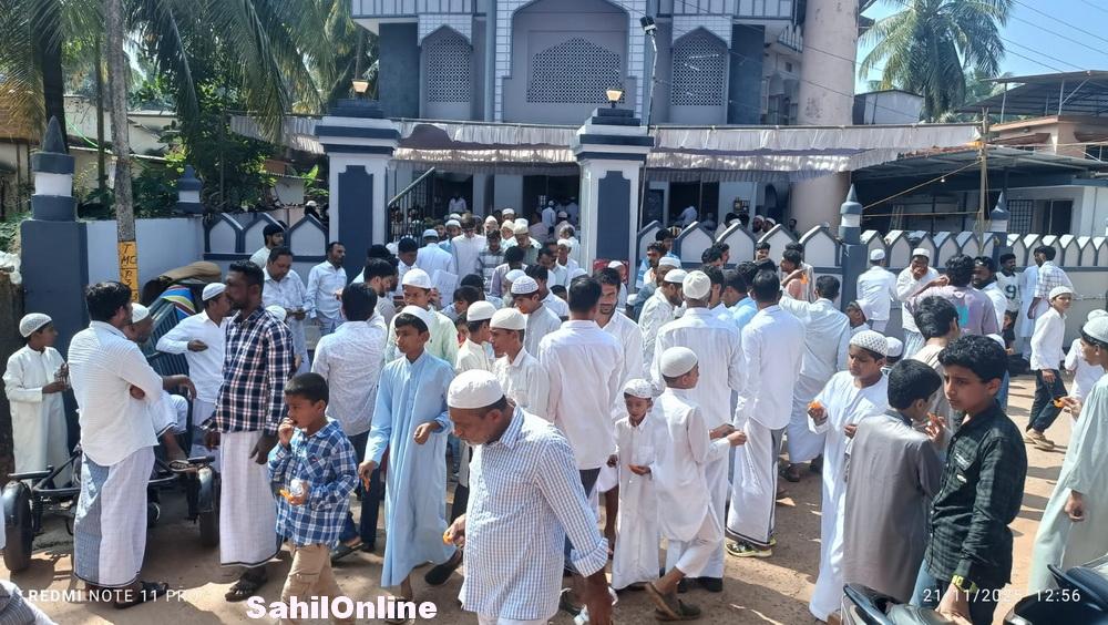 بھٹکل: قلبِ شہر میں ایک اور جمعہ مسجد کا اضافہ؛ مخدوم کالونی پہاڑی کی مسجد شریف کو جمعہ مسجد کا درجہ
