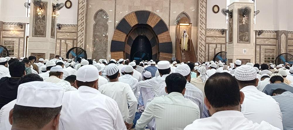بھٹکل میں دینی جوش و جذبے کے ساتھ منائی گئی عیدالاضحیٰ؛ علماء نے موبائل کو قرار دیا سب سے بڑا فتنہ