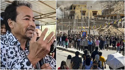 لیہ تشدد کے بعد سماجی کارکن سونم وانگ چُک گرفتار، قومی سلامتی قانون کے تحت مقدمہ درج
